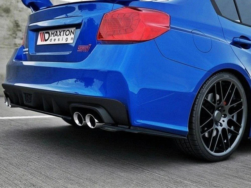 Maxton Design Central Rear Splitter Subaru WRX STI