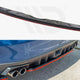 Maxton Design Central Rear Splitter V.2 Subaru WRX STI