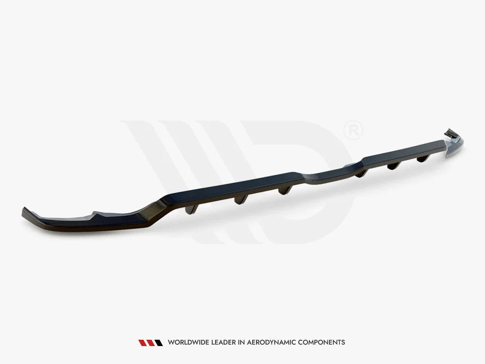 Maxton Design Central Rear Splitter V.2 Vertical Bars Toyota Yaris Mk4