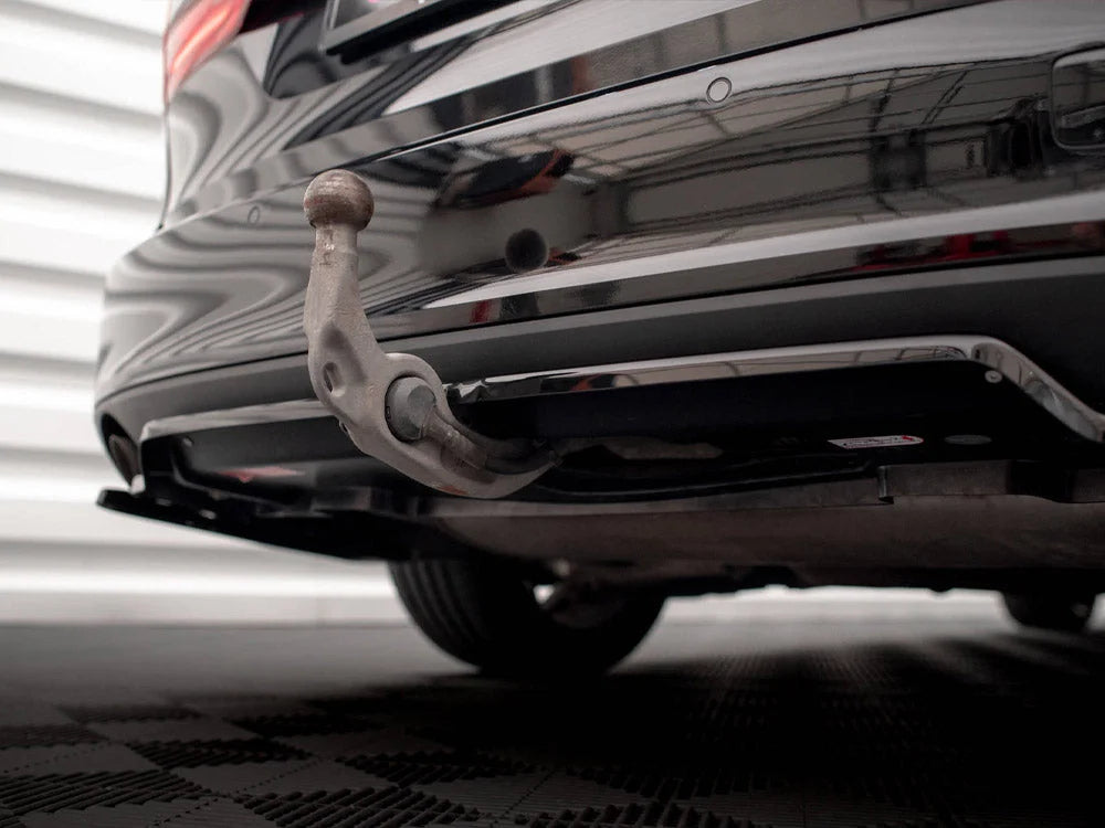 Maxton Design Central Rear Splitter V.2 Vertical Bars Volvo V90 Mk2