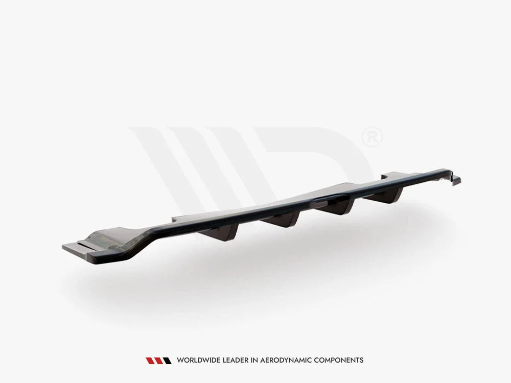 Maxton Design Central Rear Splitter V.2 Vertical Bars Volvo V90 Mk2