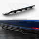 Maxton Design Central Rear Splitter Vertical Bars Audi A4 Competition B9