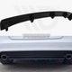Maxton Design Central Rear Splitter Vertical Bars Audi A5 S-line 8T FL Coupe Sportback 11-16