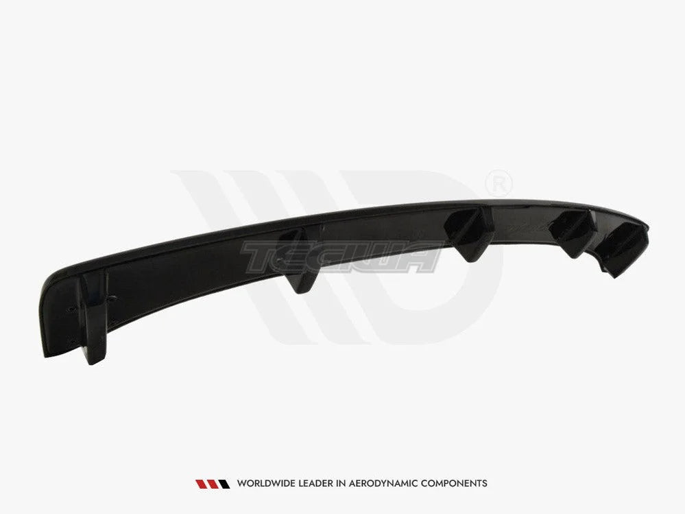 Maxton Design Central Rear Splitter Vertical Bars Audi A5 S-line 8T FL Coupe Sportback 11-16