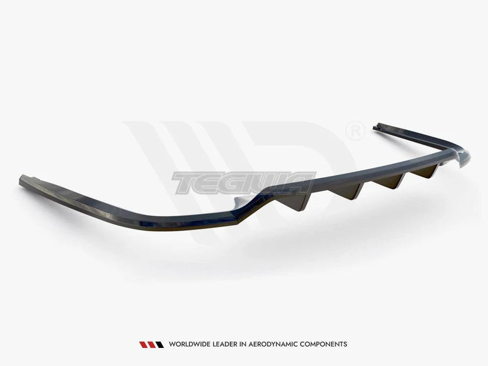 Maxton Design Central Rear Splitter Vertical Bars Audi A8 S-Line D5