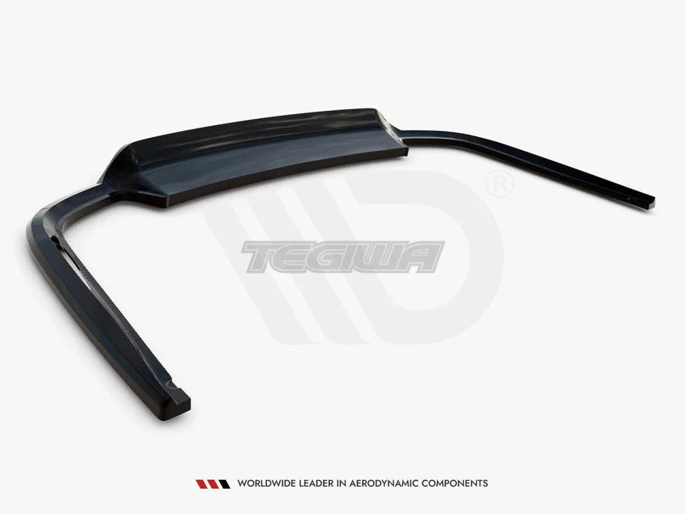 Maxton Design Central Rear Splitter Vertical Bars Audi A8 S-Line D5