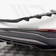 Maxton Design Central Rear Splitter Vertical Bars Audi Q4 e-Tron Sportback Mk1