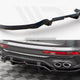 Maxton Design Central Rear Splitter Vertical Bars Audi SQ5 Sportback Mk2 Facelift