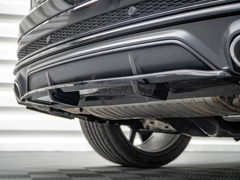 Maxton Design Central Rear Splitter Vertical Bars Audi SQ8 MK1 2020-