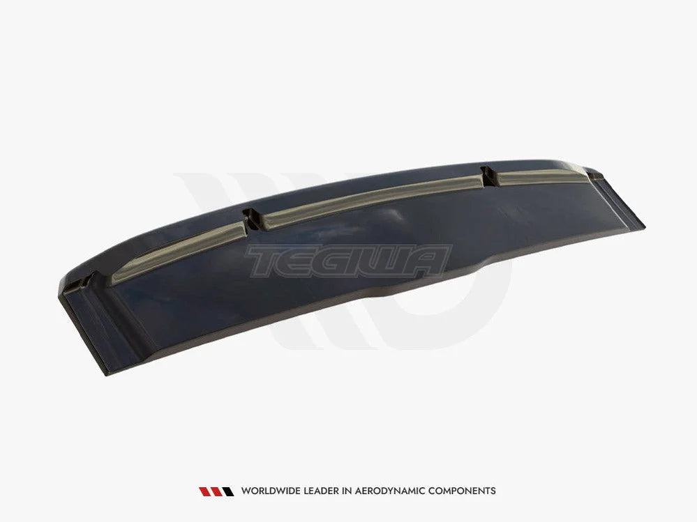 Maxton Design Central Rear Splitter Vertical Bars Audi SQ8 MK1 2020-