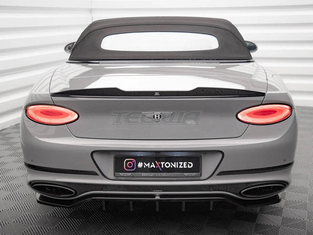 Maxton Design Central Rear Splitter Vertical Bars Bentley Continental GT Mk3