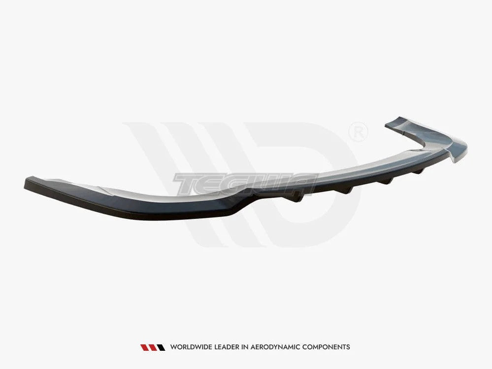 Maxton Design Central Rear Splitter Vertical Bars Bentley Continental GT V8 S MK2 14-16