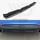 Maxton Design Central Rear Splitter Vertical Bars BMW 4-Series F32 M-sport 13-16