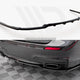 Maxton Design Central Rear Splitter Vertical Bars BMW 7-Series M-pack F01 09-13