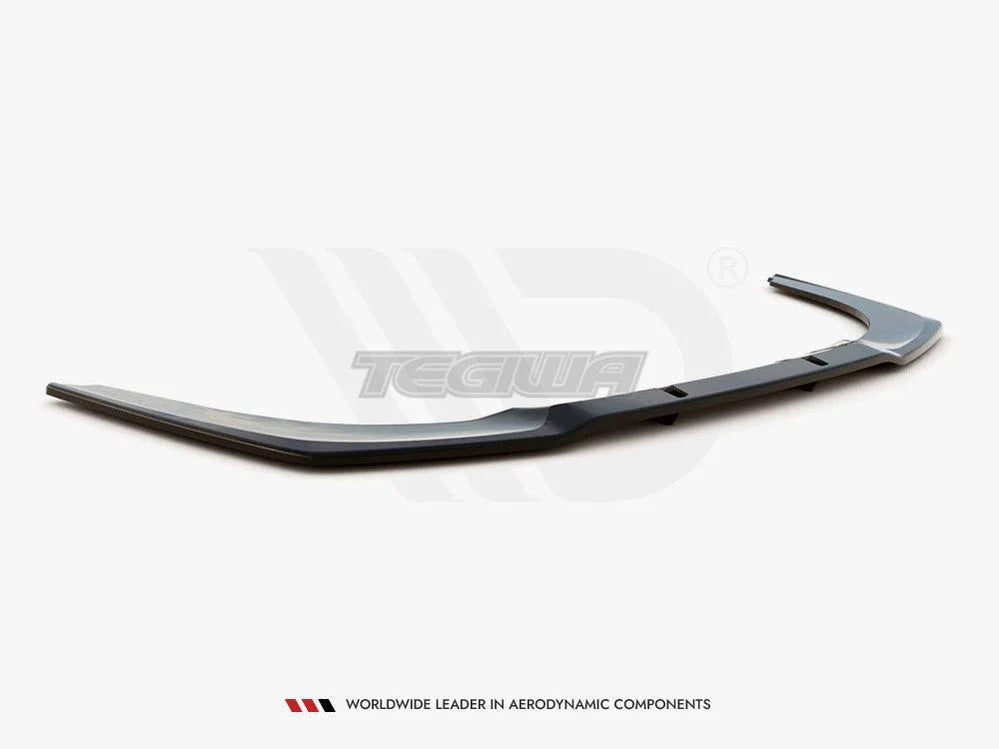 Maxton Design Central Rear Splitter Vertical Bars BMW 8-Series GRAN Coupe M-Pack G16 2019-