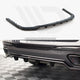 Maxton Design Central Rear Splitter Vertical Bars BMW X7 G07 2018-