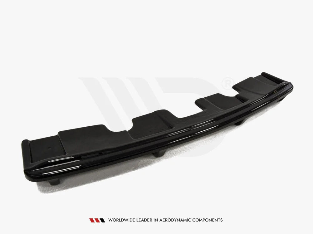 Maxton Design Central Rear Splitter Vertical Bars JEEP Grand Cherokee WK2 Summit Facelift 2014-