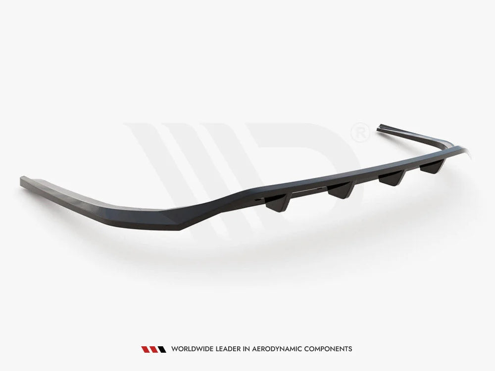 Maxton Design Central Rear Splitter Vertical Bars Lexus ES F Sport Mk7