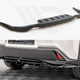Maxton Design Central Rear Splitter Vertical Bars Lexus UX MK1 2018-