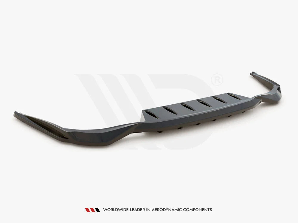 Maxton Design Central Rear Splitter Vertical Bars Lexus UX MK1 2018-