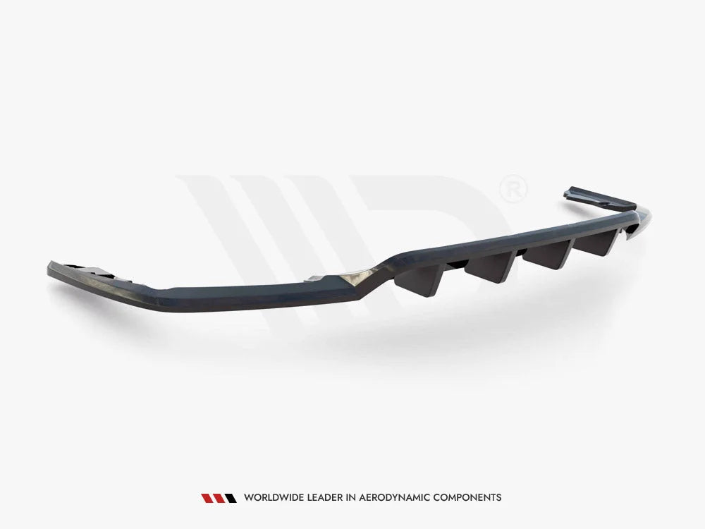 Maxton Design Central Rear Splitter Vertical Bars Maserati Levante Mk1