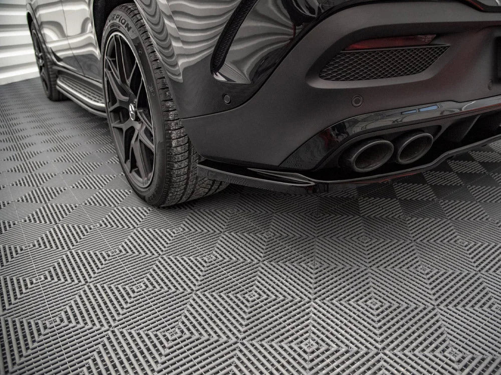 Maxton Design Central Rear Splitter Vertical Bars Mercedes AMG GLE Coupe C167 2019-