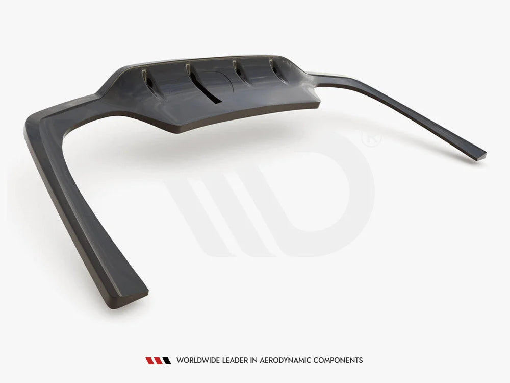 Maxton Design Central Rear Splitter Vertical Bars Mercedes C AMG-Line W206