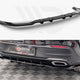Maxton Design Central Rear Splitter Vertical Bars Mercedes GLE Coupe AMG Line C167