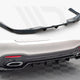 Maxton Design Central Rear Splitter Vertical Bars Mercedes GLS Amg-line X167 2019-