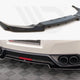 Maxton Design Central Rear Splitter Vertical Bars Nissan GTR R35 Facelift