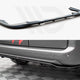 Maxton Design Central Rear Splitter Vertical Bars Peugeot Partner MK3 2018-