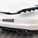 Maxton Design Central Rear Splitter Vertical Bars Porsche Panamera Turbo 970
