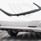 Maxton Design Central Rear Splitter Vertical Bars Skoda Octavia MK4 2019-