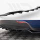 Maxton Design Central Rear Splitter Vertical Bars Tesla Model Y