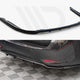 Maxton Design Central Rear Splitter Vertical Bars Toyota Avensis MK3.5 01-18