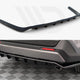 Maxton Design Central Rear Splitter Vertical Bars Toyota RAV4 MK5 2019-