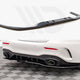 Maxton Design Central Rear Splitter Vertical Bars V.1 Mercedes A35 AMG Sedan V177 2018-