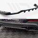 Maxton Design Central Rear Splitter Vertical Bars V.2 BMW X4 M-Pack G02