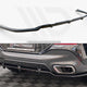 Maxton Design Central Rear Splitter Vertical Bars V.2 BMW X6 M-Pack G06