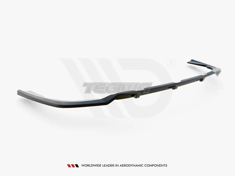 Maxton Design Central Rear Splitter Vertical Bars V.2 BMW X6 M-Pack G06