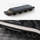 Maxton Design Central Rear Splitter Vertical Bars Volkswagen T-Roc R Mk1 Facelift