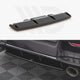 Maxton Design Central Rear Splitter Volkswagen Golf R MK8 20-
