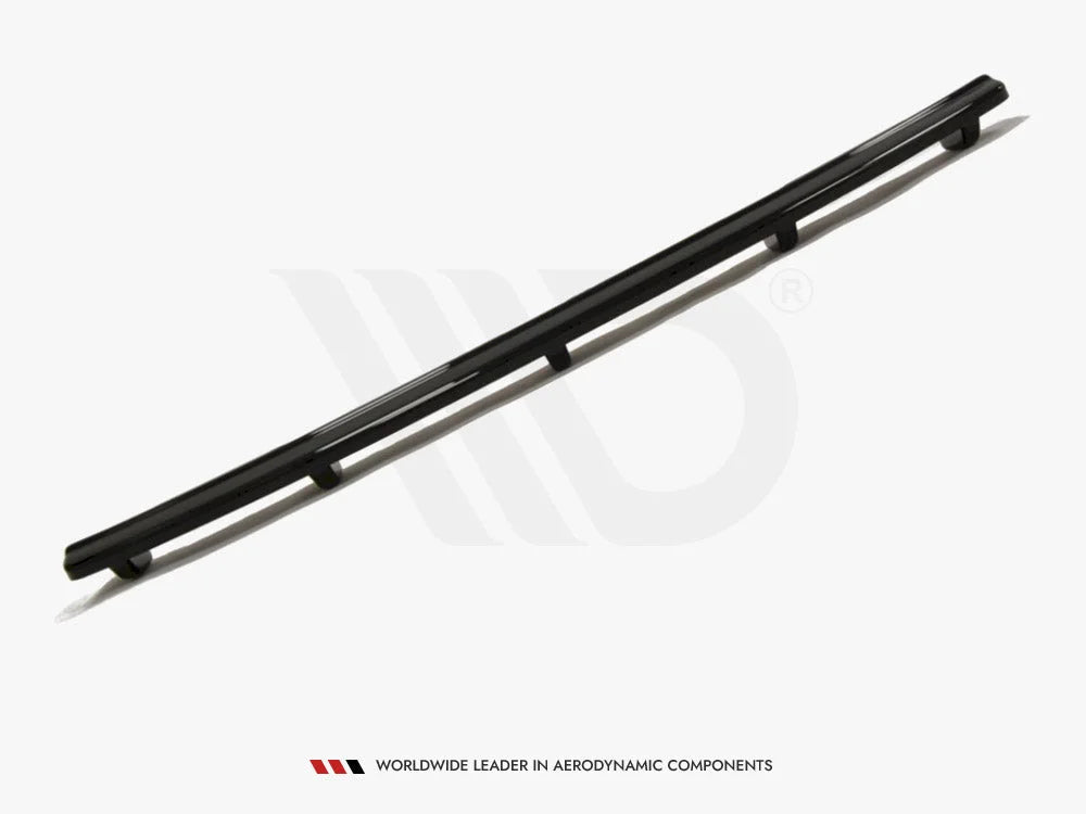 Maxton Design Central Rear Splitter Volkswagen Passat CC R36 Rline Preface With Vertical Bars