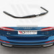 Maxton Design Central Rear Splitter W Vertical Bars A6 S-line C8 Avant 2019-
