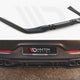 Maxton Design Central Rear Splitter W Vertical Bars Mercedes AMG GT 53 4-door Coupe 2018-