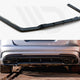 Maxton Design Central Rear Splitter W Vertical Bars Mercedes-benz E63 AMG Sedan W212 Facelift 12-14