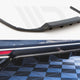 Maxton Design Central Rear Splitter W Vertical Bars Volkswagen Passat B8 15-19