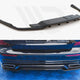 Maxton Design Central Rear Splitter W Vertical Bars Volvo S60 V60 R-design MK3 2018-