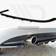 Maxton Design Central Rear Splitter With Vertical Bars Alfa Romeo 159 Single Exit Exhaust