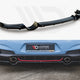 Maxton Design Central Rear Splitter With Vertical Bars Hyundai I30 N MK3 Hatchback 17-20